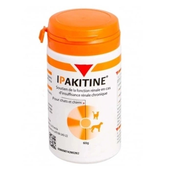 Добавка для котів і собак із захворюваннями нирок Ipakitine 60 г (5904109019596)