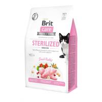 Сухий корм Brit Care Cat GF Sterilized Sensitive для стерилізованих котів 2 кг (8595602540761)