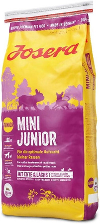 Сухий корм для собак Josera Mini Junior 15 кг +Сюрприз для собаки (4032254744290)