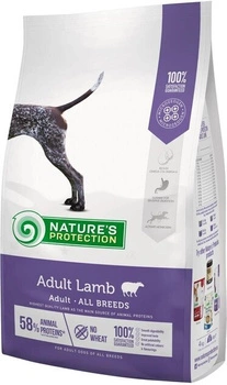 Сухий корм  для собак Nature's Protection Adult Lamb All breeds 4кг (4771317457493)