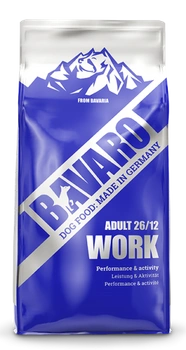 Сухий корм для собак Bavaro Work 26/12 18 кг (4032254743637) + Нашийник Bayer Форесто від бліх і кліщів для собак 70см