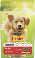 Сухий корм для собак Purina Frieskies Active з яловичиною 10 кг (7613031395484)