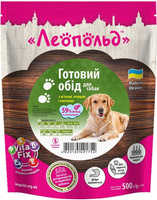 Корм для собак Леопольд Готовий обід з м'ясом, птицею і овочами 500 г (4820185491754)