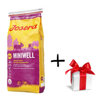 Сухий корм для собак дрібних порід Josera Miniwell 10 кг +Сюрприз для собаки(4032254775546)