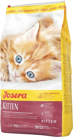 Сухий корм для кішок Josera Kitten 10 кг (4032254748960) + Нашийник Bayer Форесто від бліх і кліщів для собак і кішок малих порід 38см