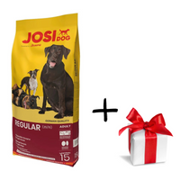 Сухий корм для дорослих собак Josera JosiDog Regular 15 кг+Сюрприз для собаки (4032254770695)