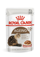 Вологий корм Royal Canin AGEING+12 для старіючих кішок (Соус) 12x85 г (9003579310151)