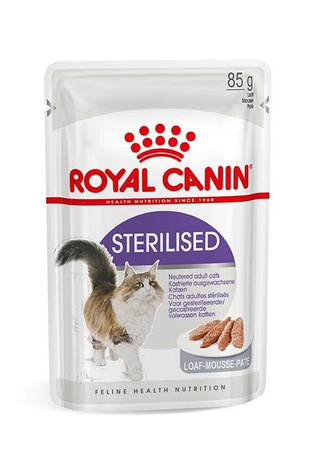 Вологий корм Royal Canin STERILIZED LOAF (Паштет) 85 г (9003579003923)