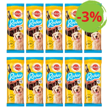 Ласощі для собак Pedigree Rodeo (4008429090110) 70 г x 10