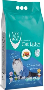 Наповнювач для котячого туалету Van Cat Super Premium Quality Marseille Soap 5 кг (6 л) (8699245857740)