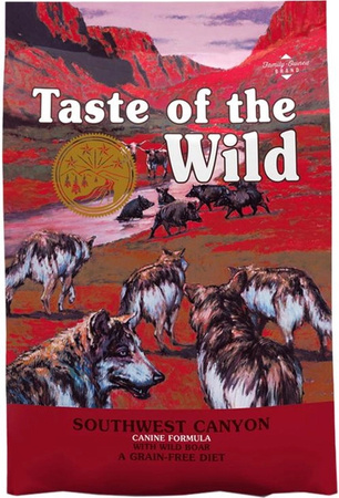 Сухий корм для собак Taste of the Wild SOUTHWEST CANYON CANINE з яловичиною 12.2 кг (074198614363)