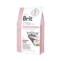 Сухий корм Brit GF VetDiet Cat Hypoallergenic для котів з харчовою алергією 2 кг (8595602528370)