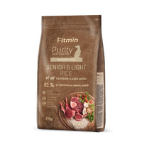 Сухий корм для собак Fitmin dog Purity Rice Senior&Light Venison&Lamb 2 кг (8595237016006)