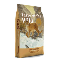 Сухий корм для котів Taste of the Wild Canyon River Feline Formula 6,6 кг (0074198614301) + Нашийник Bayer Форесто від бліх і кліщів для собак і кішок малих порід 38см