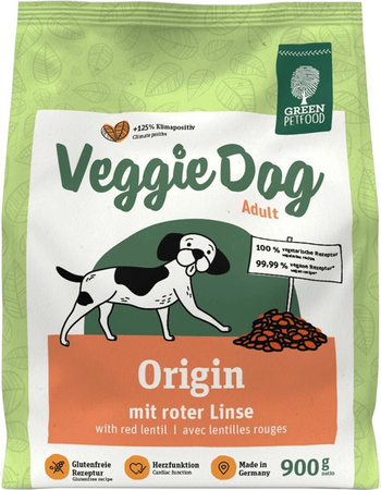 Сухий корм для собак Green Petfood VeggieDog Origin 900 г (4032254747222)