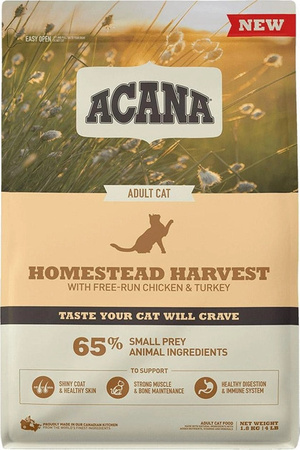 Сухий корм для кішок ACANA Homestead Harvest Cat 1.8 кг (0064992714369)