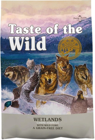 Сухий корм для собак Taste of the Wild WETLANDS CANINE з м'ясом качки 12.2 кг (074198614226)