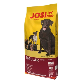 Сухий корм для дорослих собак Josera JosiDog Regular 15 кг (4032254770695) + Нашийник Bayer Форесто від бліх і кліщів для собак 70см