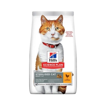 Сухий корм для котів Hill’s Science Plan  Adult Sterilised Cat Chicken 1,5 кг (52742059532)