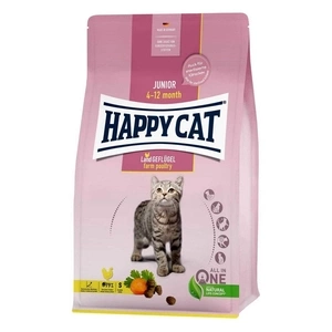 Сухий корм Happy Cat Junior Land Geflügel для молодих котів зі смаком птиці 10 кг (4001967139990)