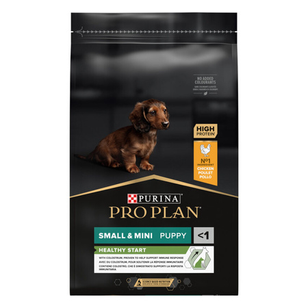 Сухий корм Purina Pro Plan Small & Mini Puppy Healthy Start для цуценят з куркою 7 кг (7613035123366)