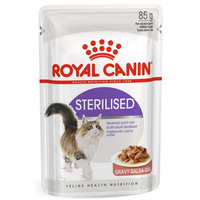 Вологий корм Royal Canin Sterilised in Gravy для стерилізованих котів 85г (9003579311301)