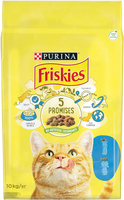 Сухий корм для котів Purina Frieskies з лососем та овочами 10 кг (5997204515469)