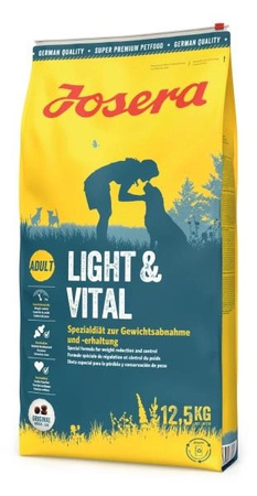 Сухий корм Josera Light & Vital для собак із зайвою вагою 12.5 кг (4032254775348)