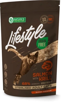 Сухий корм  Nature's Protection Lifestyle Grain Free Adult Cat 400г (4771317457981)