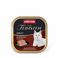 Вологий корм Animonda Vom Feinsten Adult Multi Meat Cocktail для котів 100 г (4017721832045)