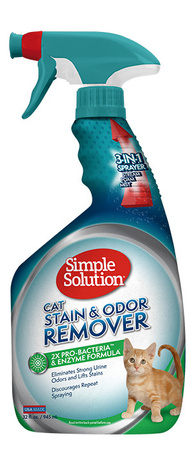 Simple Solution Cat Stain & Odor Remover засіб для видалення запахів та плям 945 мл (0010279106273)