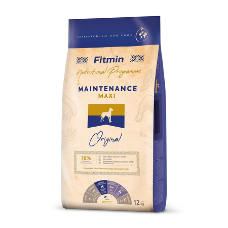 Сухий корм для собак Fitmin dog maxi Maintenance 12 кг (8595237035335)