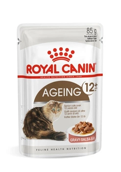 Вологий корм Royal Canin AGEING+12 для старіючих кішок (Соус) 12x85 г (9003579310151)