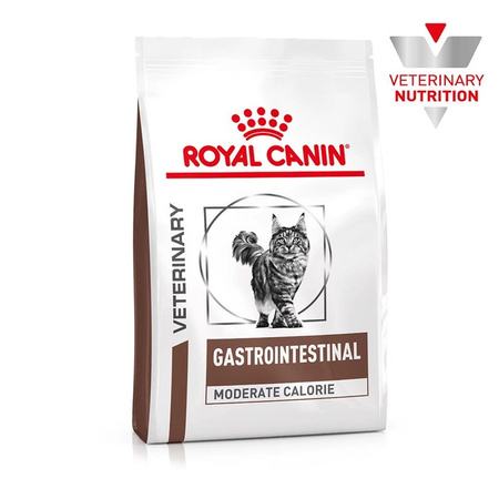 Сухий корм Royal Canin GASTROINTESTINAL MODERATE CALORIE CAT для дорослих кішок 400г (3182550771283)