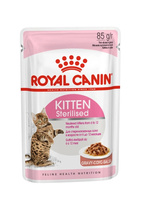 Вологий корм Royal Canin KITTEN STERILISED IN GRAVY (Соус) 85 г (9003579007136)