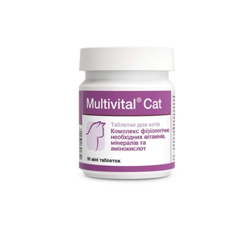 Dolfos Multivital Cat (Мультивітал Кет) 90 таб. для котів (5902232641851)