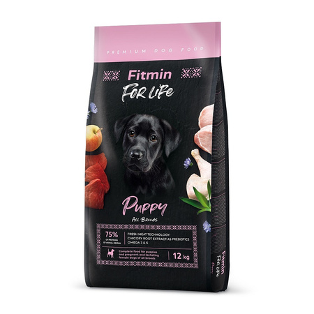 Сухий корм для цуценят Fitmin dog For Life Puppy all breeds 12 кг (8595237034079)