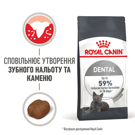 Сухий корм з птицею для запобігання зубного нальоту Royal Canin Dental Care 400 г (3182550717175)