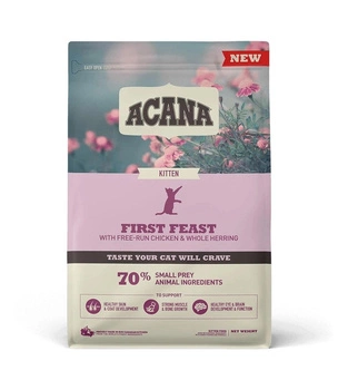 Сухий беззерновий корм Acana First Feast для кошенят курча/оселедець 0.34 кг (064992714284)