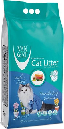 Наповнювач для котячого туалету Van Cat Super Premium Quality Marseille Soap 5 кг (6 л) (8699245857740)