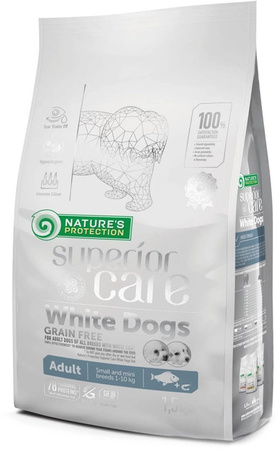 Сухий корм Natures Protection Superior Care White Dogs Adult Small  1,5 кг (4771317456670)