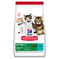 Сухий корм для кошенят Hill's Science Plan Kitten з тунцем 1,5 кг (052742059655)