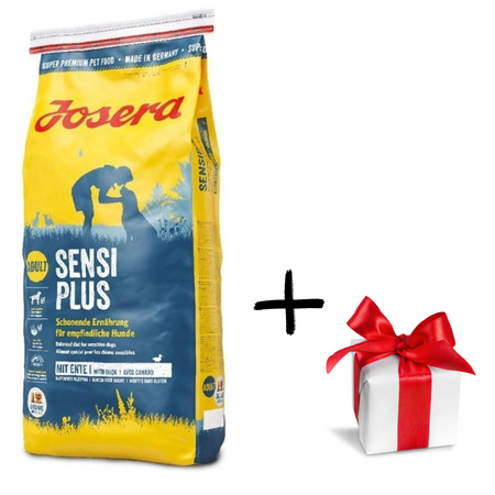 Сухий корм для собак Josera Sensi Plus 15 кг +Сюрприз для собаки (4032254211709)