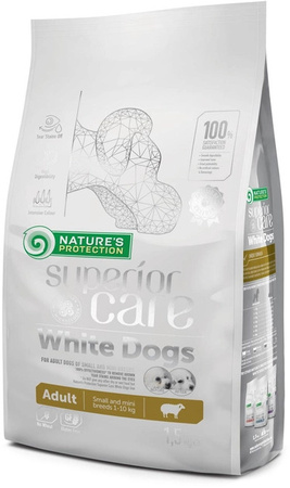 Сухий корм для собак Nature's Protection Superior Care White Dogs Adult 1.5 кг (4771317456632)