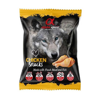 Alpha Spirit Chicken Snacks Ласки снеки кубики з куркою для собак 50 г (8436586310011)