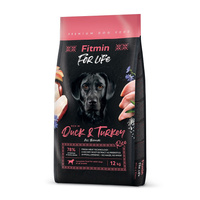 Сухий корм для собак Fitmin dog For Life Duck&Turkey 12 кг (8595237034116)