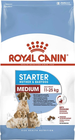 Сухий корм для собак Royal Canin Medium Starter 1кг (3182550778718)