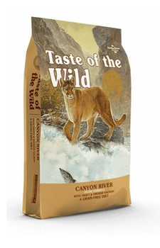 Сухий корм для котів Taste of the Wild Canyon River Feline 2 кг форель та лосось (074198612383)