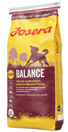 Короткий термін! 22/05/2025 ! Сухий корм Josera Balance з м'ясом домашньої птиці для малоактивних собак 12,5 кг (4032254775256)