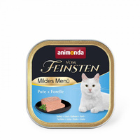 Вологий корм Animonda Vom Feinsten Adult Turkey+Trout з індичкою та фореллю для котів (4017721830515)